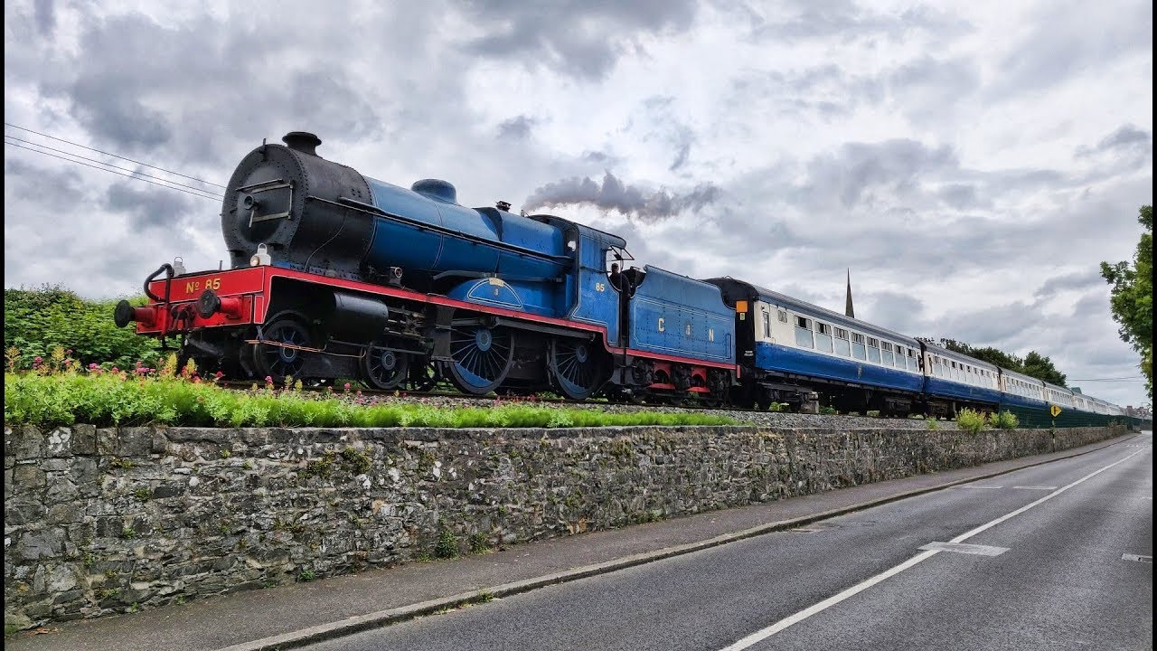 RPSI 85 'Merlin' on ''The Boyne'' Tour to Skerries, Drogheda & Dundalk - 21/07/2019