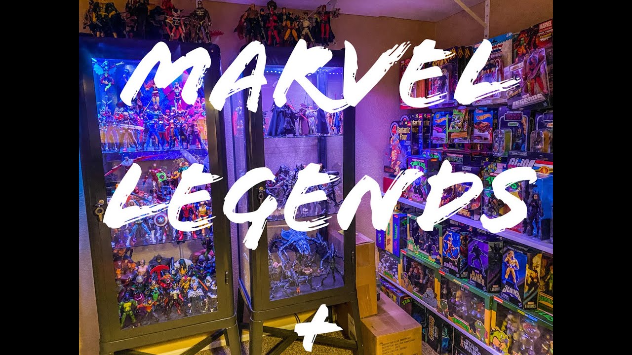 marvel legends collection room