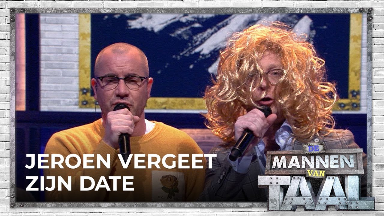 Dennis en Jeroen hebben een 'speed'date | De Mannen van Taal