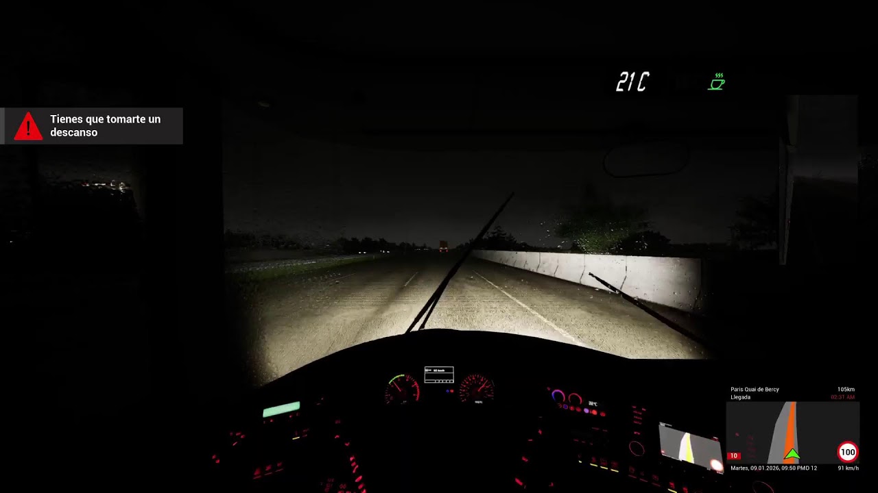 FERNBUS SIMULATOR - PS5 - Con volante Logitech G29