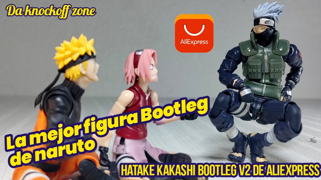 ✅ Hatake Kakashi はたけカカシ Bootleg  V2 de Aliexpress Reseña y Analisis #review #unboxing #naruto