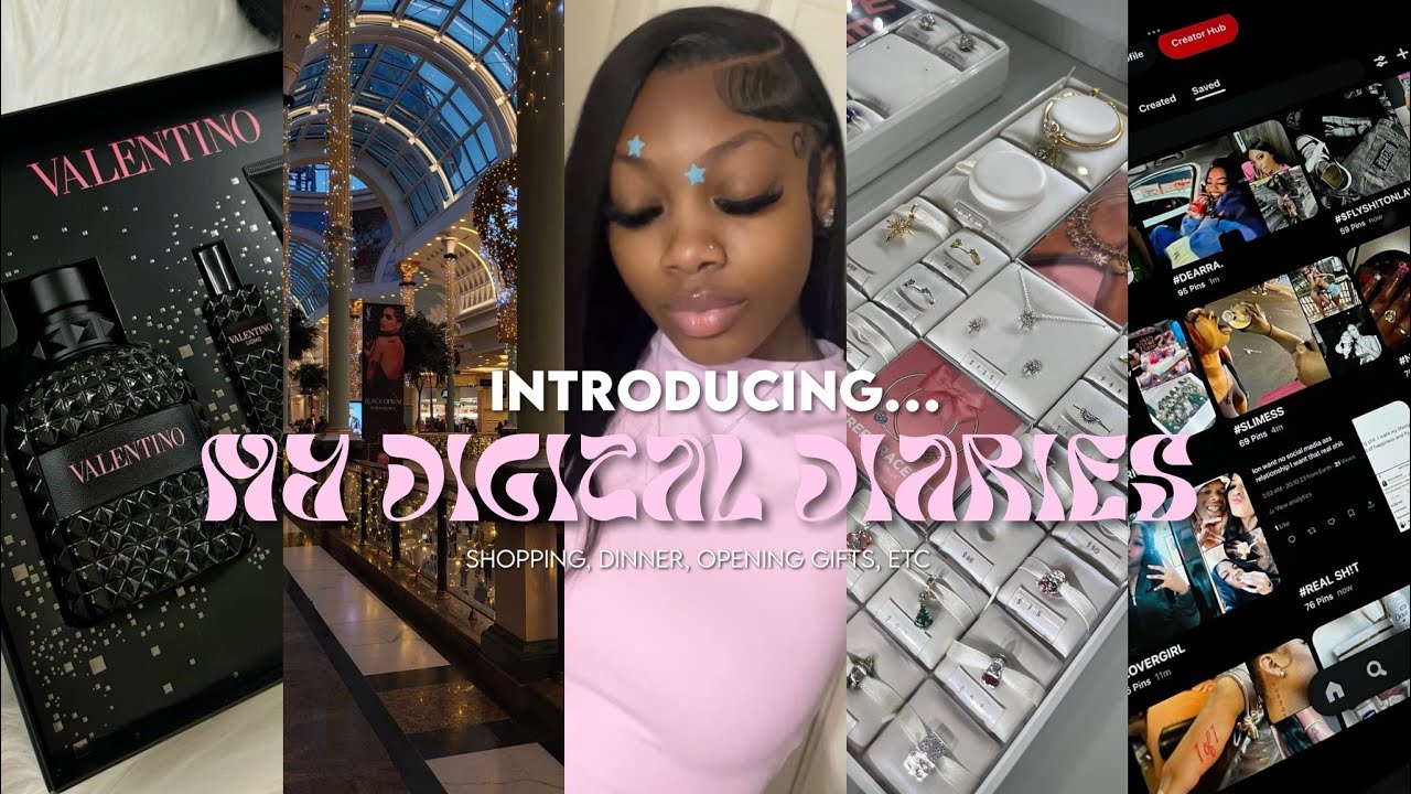 digital diaries ep.1 | shopping, opening gifts, sunday funday, dinner, baking + more