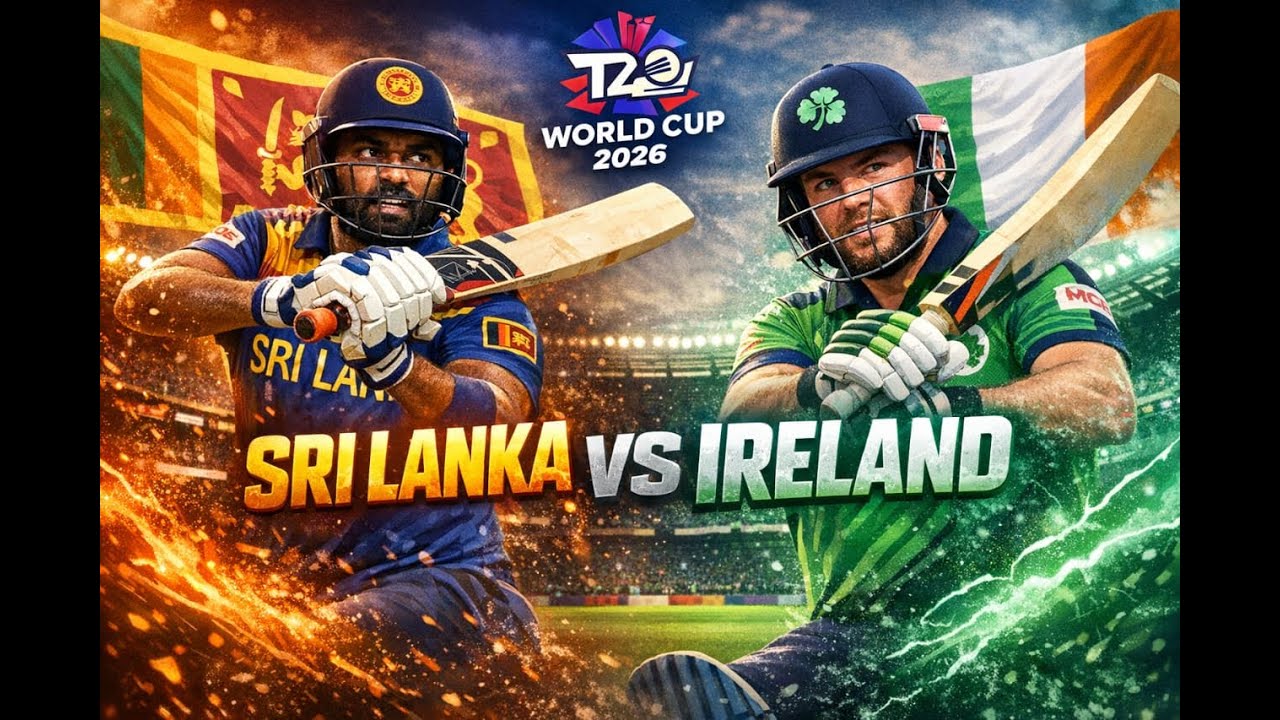 T20 World Cup -  Group B || Srilanka  Vs Ireland ||  Cricket 26 ||