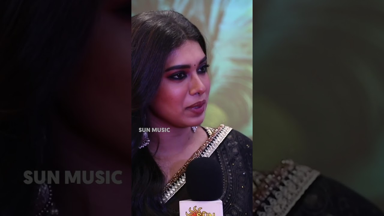 Dushara Vijayan | Raayan Red Carpet | Dhanush |  Sun Music