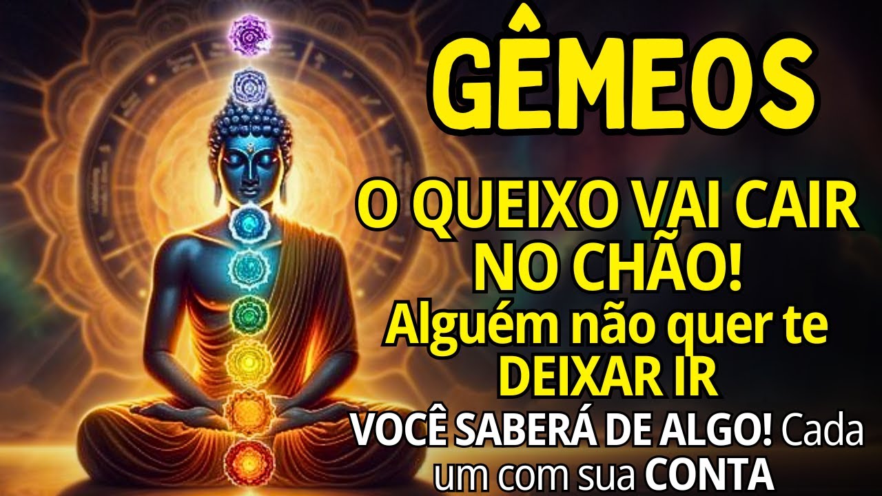 GÊMEOS ♊ O QUEIXO VAI CAIR NO CHÃO!! ALGUÉM NÃO QUER TE DEIXAR IR😱 O MAL SE DESTRÓI SÓ E VOCE SABERÁ