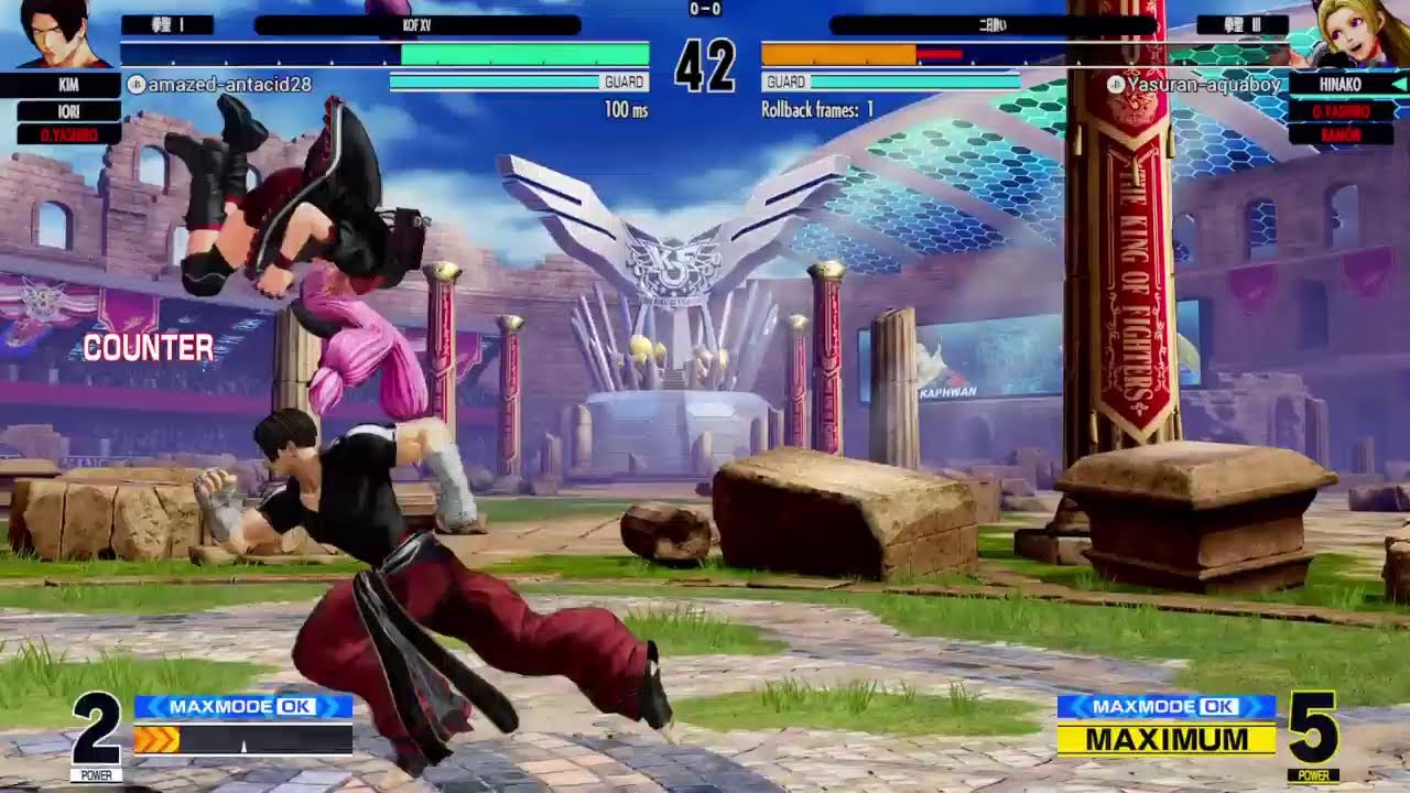【KOF XV】#20 『恋をする度 胸 Bon Bo Ba Bon』