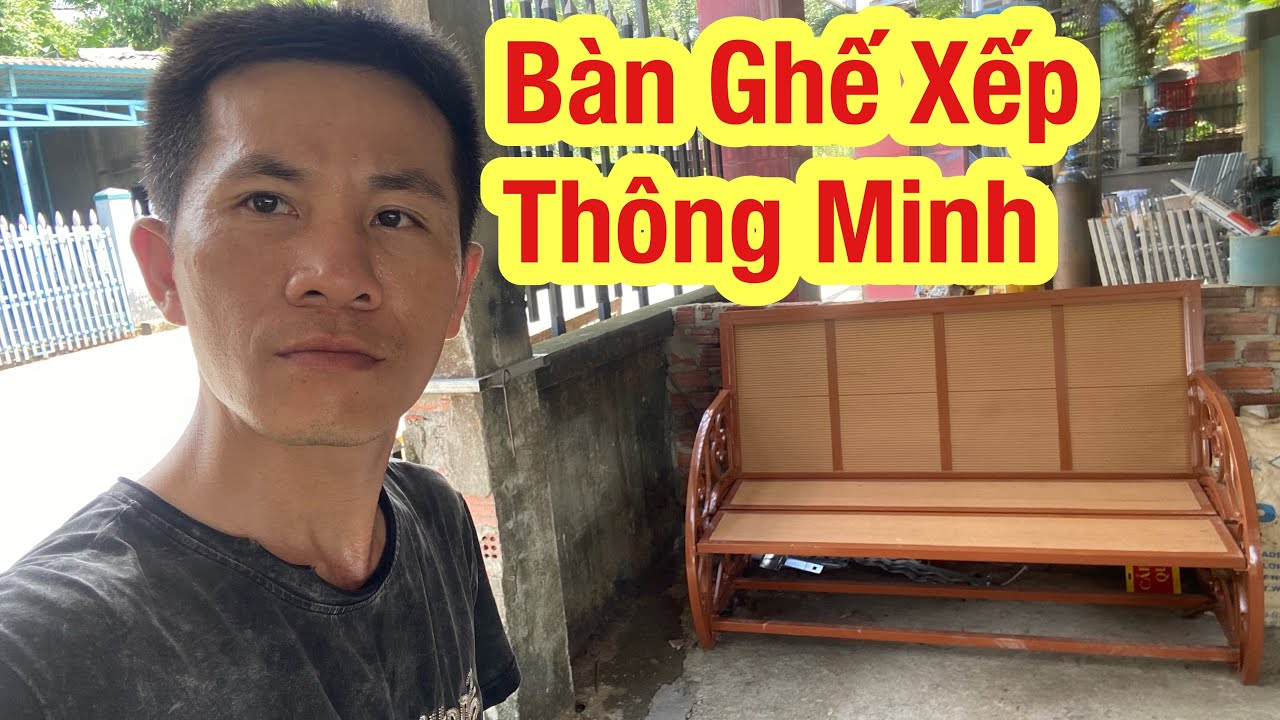 Hướng dẫn cách làm bàn ghế xếp thông minh ( review bàn ghế xếp ) Tấn lợi cuộc sống ở việt nam