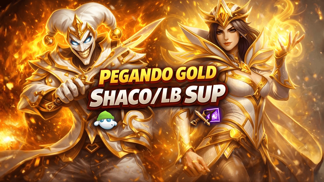 RUMO AO GOLD SHACO/LEBLANC NA SMURF - | #1