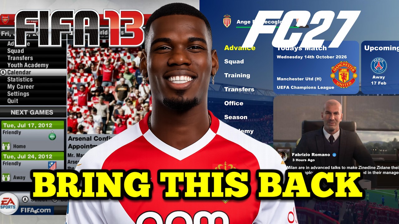 Нужно ли возвращать старые функции FIFA в режиме карьеры FC27?