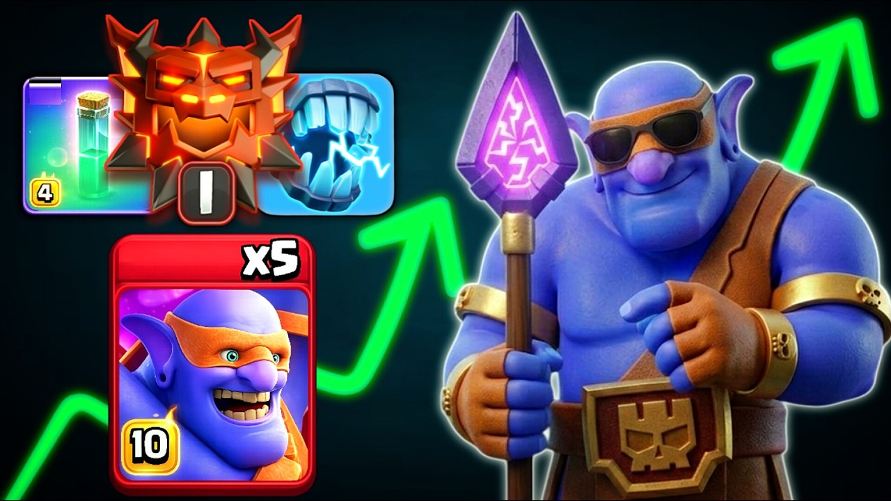 How to use Queen Charge Super Bowler Smash at TH18 Attack Strategy is really insane - Clash of Clans