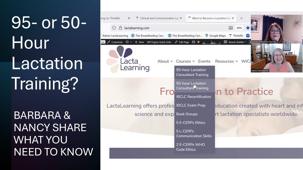 95- or 50-Hour Lactation Consultant Training?