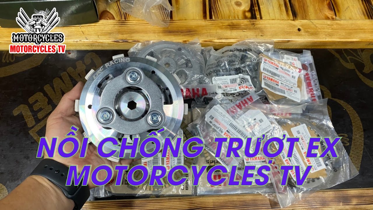 Video 535: Gắn Nồi Chống Trượt Ex 150 Do Motorcycles Tv Hợp Tác Sản Xuất Gía Rẻ | Motorcycle TV