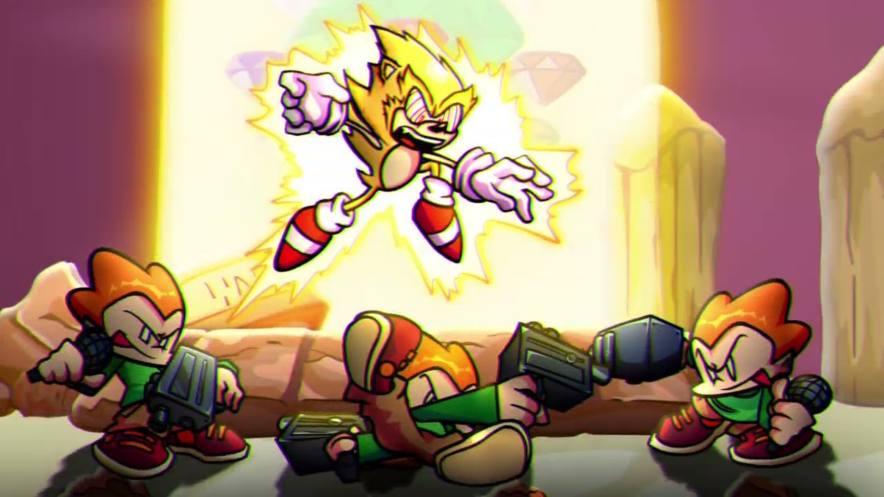 Chaos x Philly Nice x Unloaded | Fleetway Super Sonic vs. Pico, Pico & Pico? | FNF Mashup [Remake]