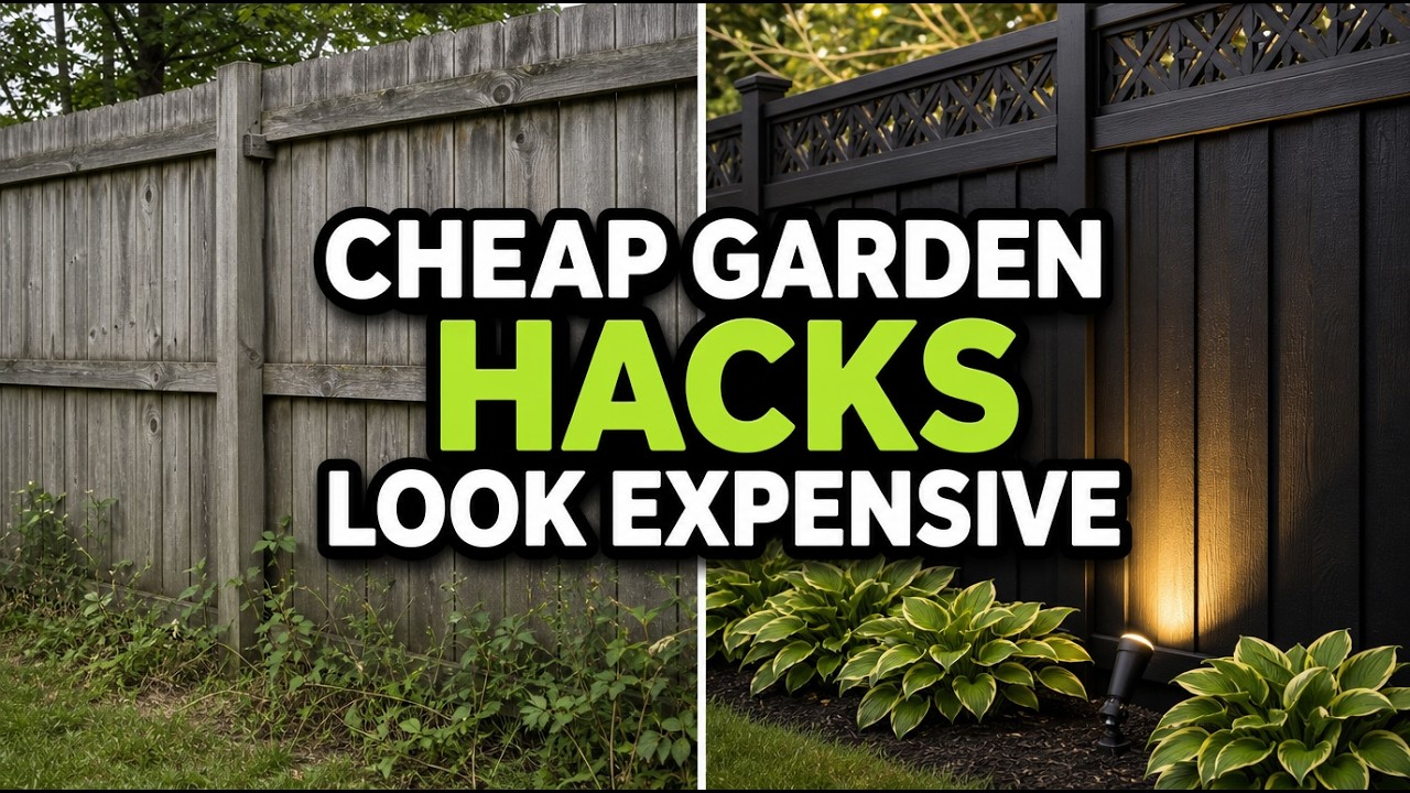 10 Cheap Garden Hacks That Look Insanely Expensive!