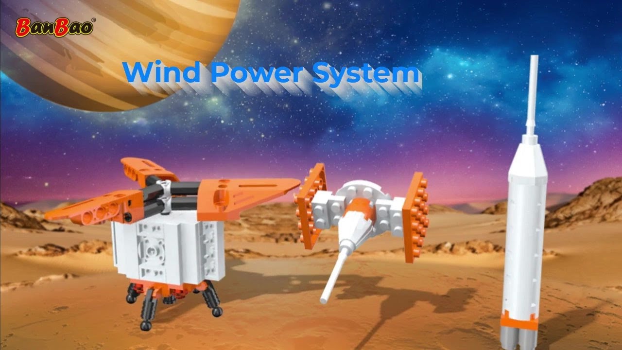 BanBao Building Blocks Toy Science Rover Toys for Kids | 2021