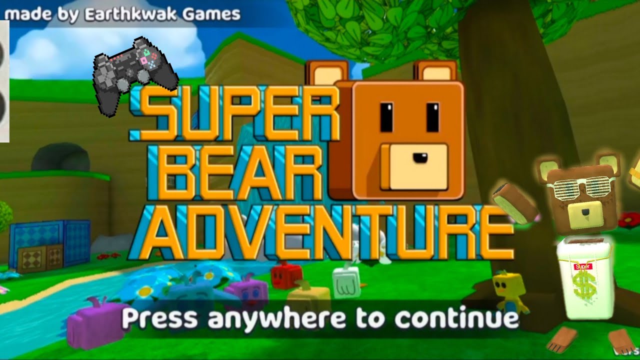 Super Bear Adventure Part 3 | New Mission & Hard Level | Gameplay | RJ GAMER
