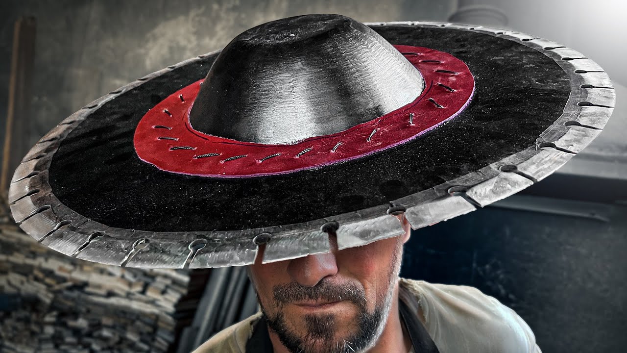 Made A Sharp Kung Lao Hat From The Game Mortal Kombat💥