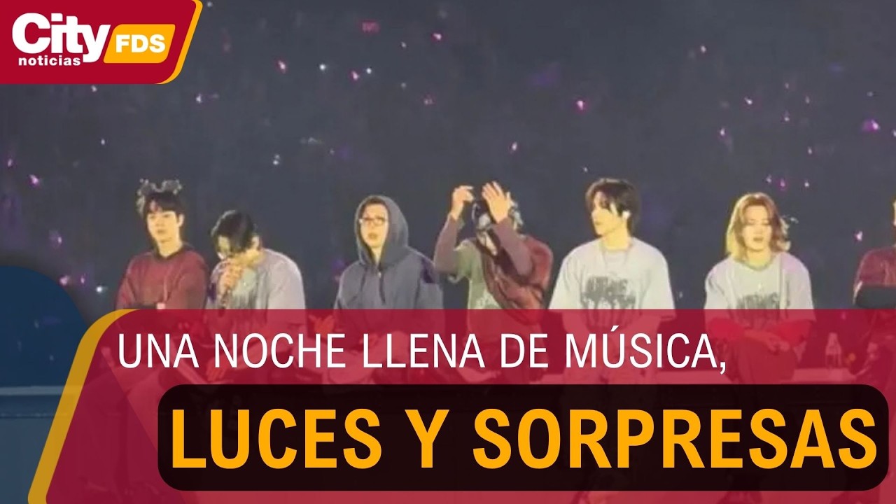 BTS desat&oacute; la euforia en Bogot&aacute;: as&iacute; fue su hist&oacute;rico debut en El Camp&iacute;n | CityTv