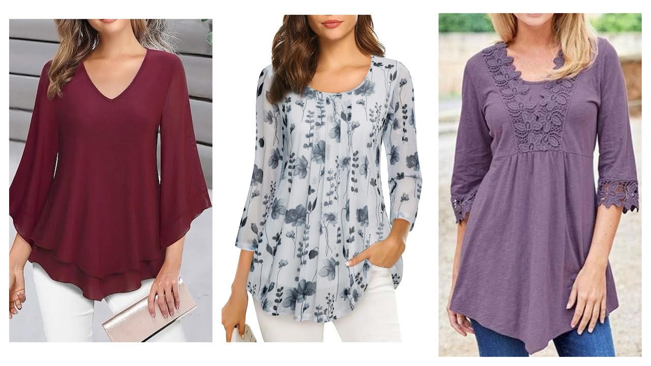 BLUSAS DE MODA PARA MUJERES 2025 