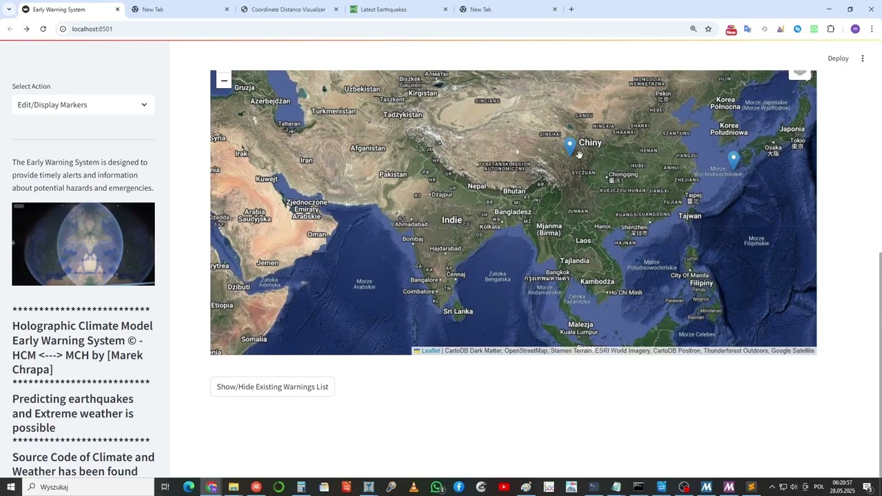 2025 05 28 06 20 Earthquake Extreme Weather warning China