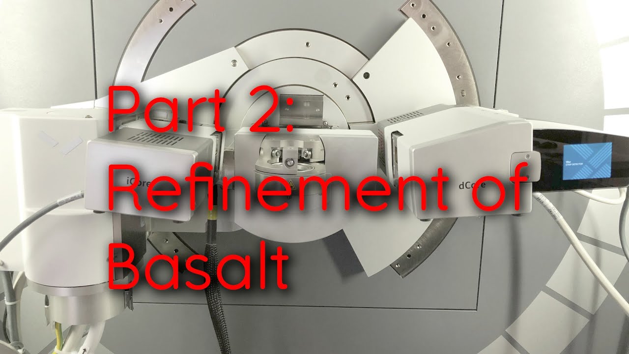 Case Study: Refinement of a Basalt dataset with Profex