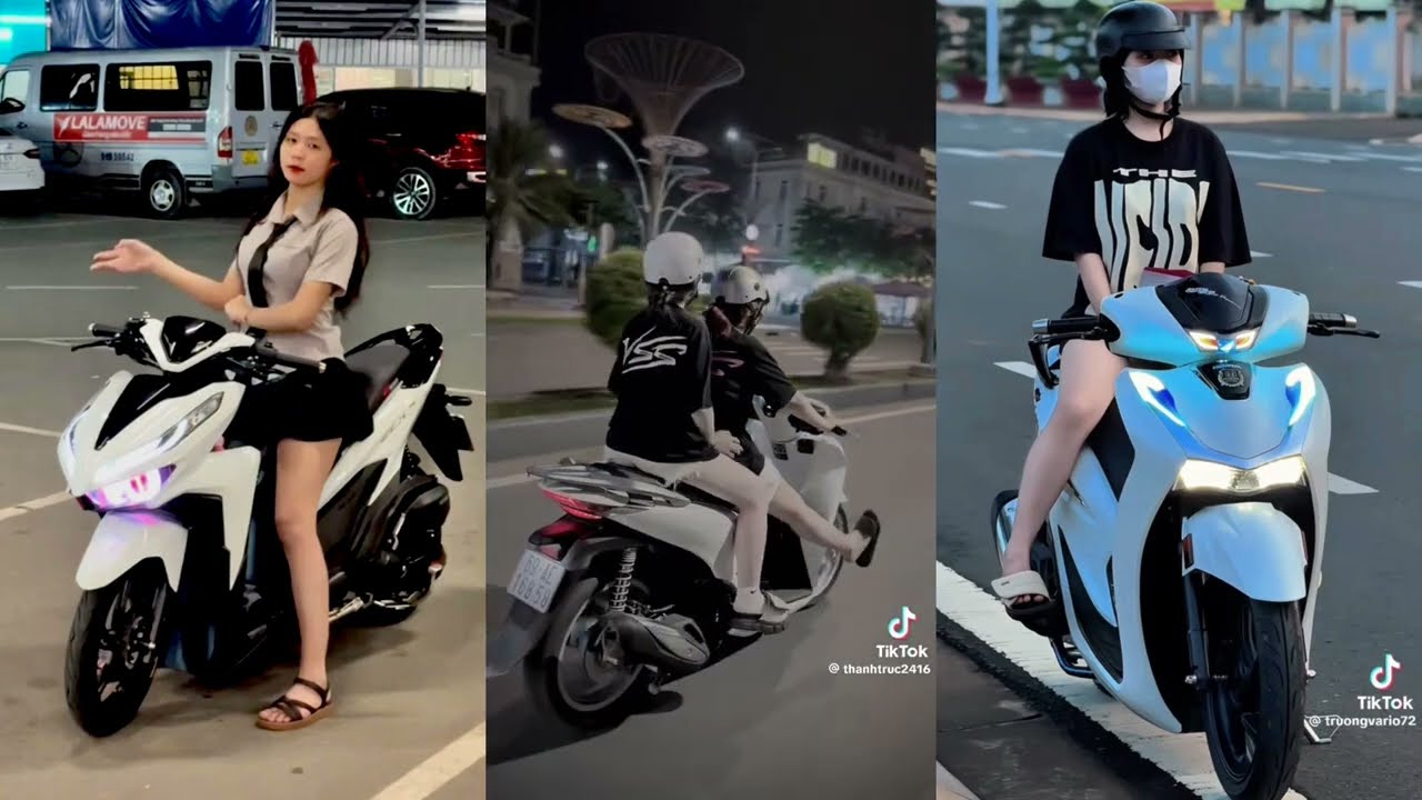 Tổng hợp những chiếc xe máy độ đẹp nhất tiktok #15
