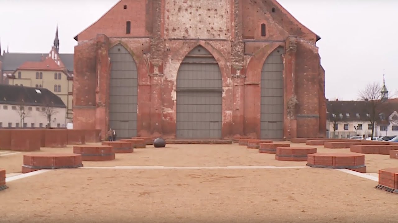 Historischer Kirchhof von Sankt Marien umgestaltet