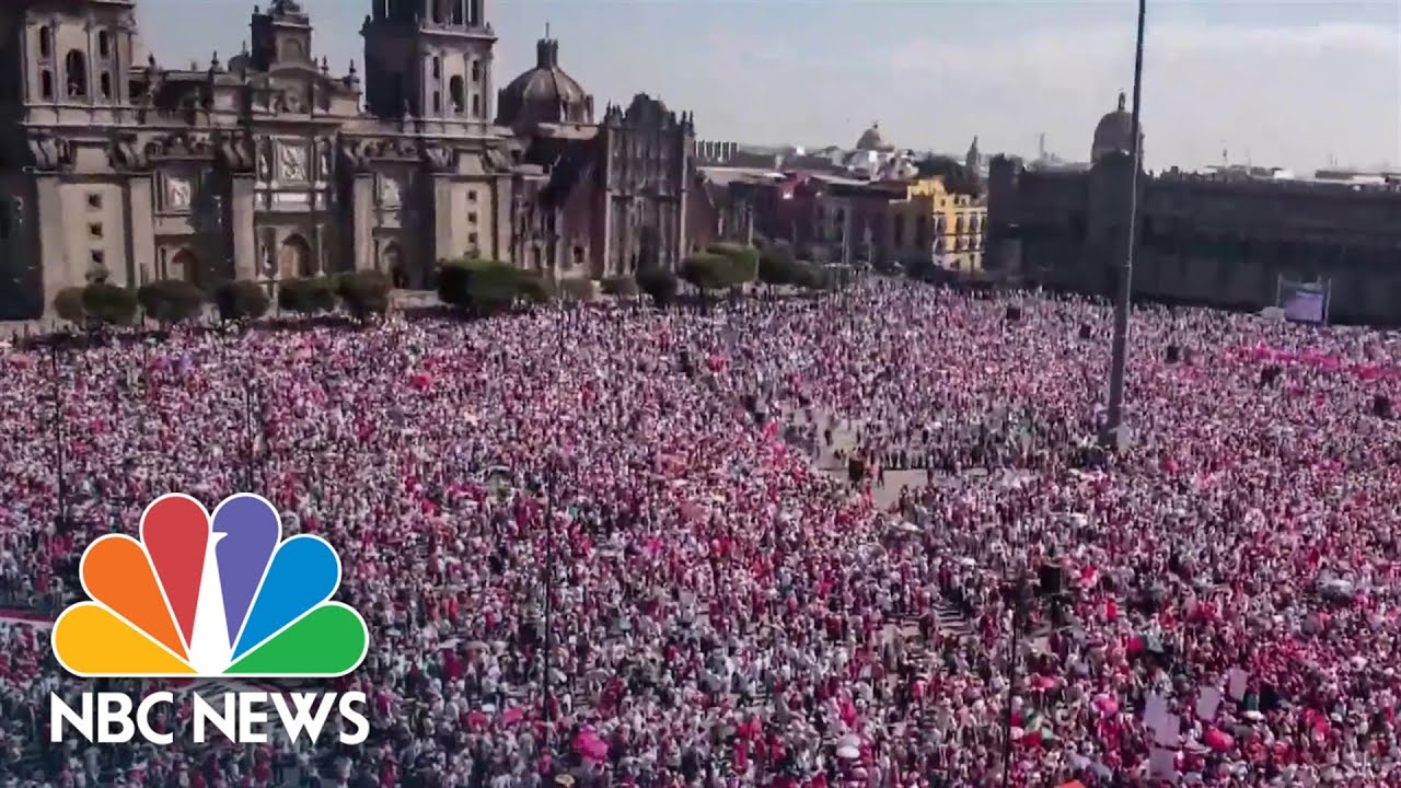 Thousands of Mexicans protest electoral overhaul