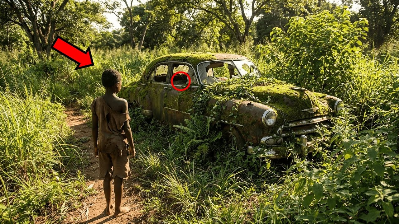 Bocah Yatim Sembunyi di Mobil yang Terkubur — Pas Lihat Isinya, Ia Langsung Menangis Histeris…
