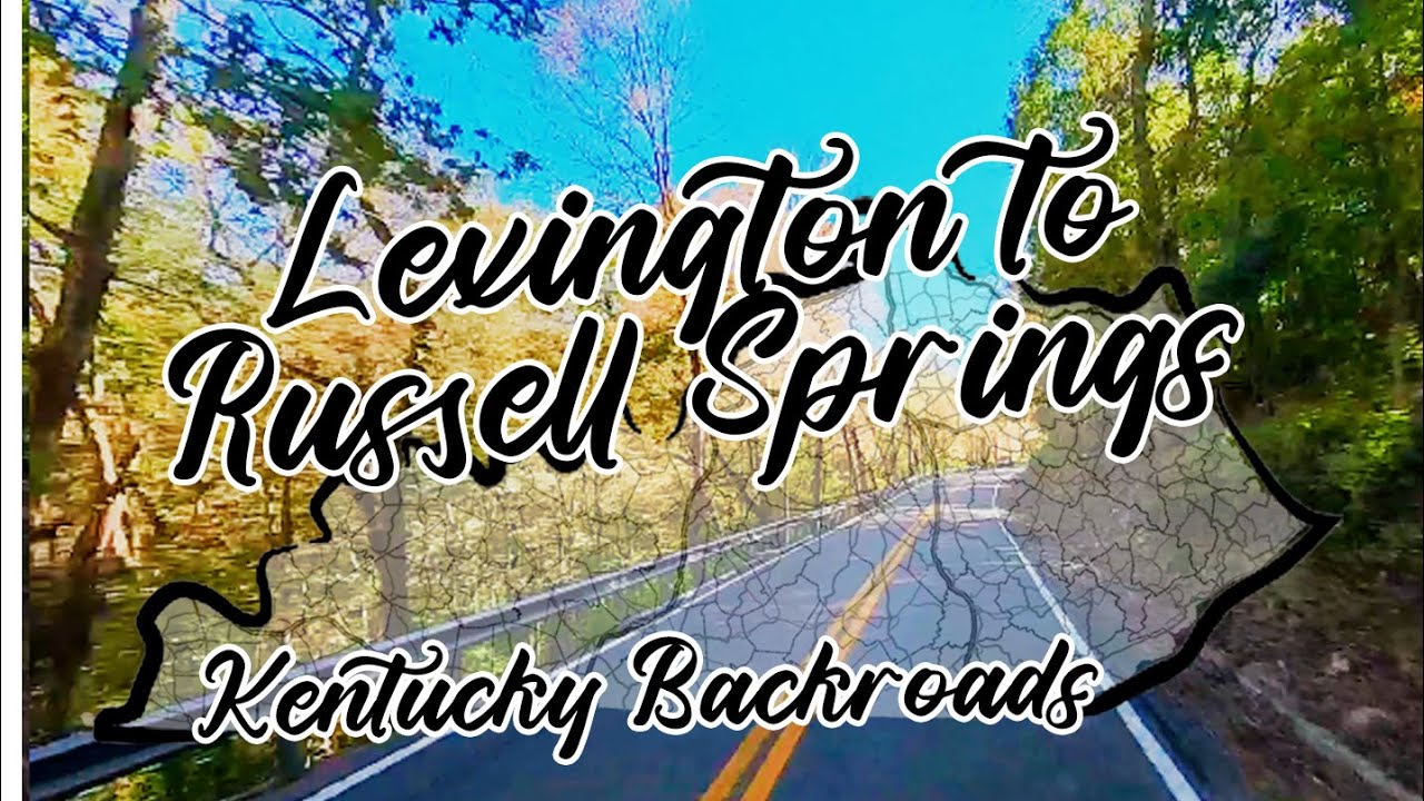 Scenic Kentucky Backroads Drive: Lexington to Russell Springs | Harrodsburg Rd, Shakertown Rd 2X