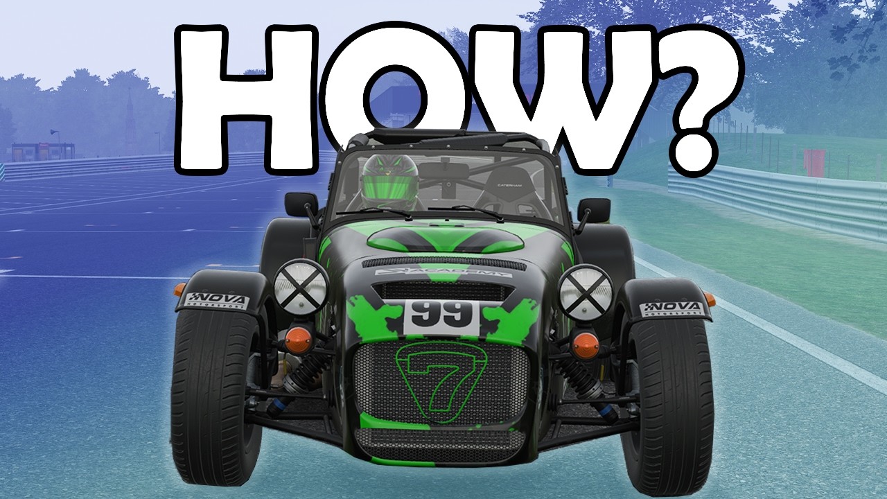 Каждый должен знать это перед гонкой на Caterham Academy в iRacing!