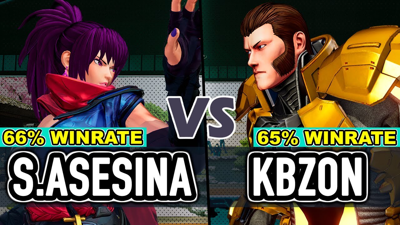 KOF XV ▰ SHERMIE ASESINA (Leona/Athena/Shermie) vs KBZON (Maxima/Shun'ei/Rock)