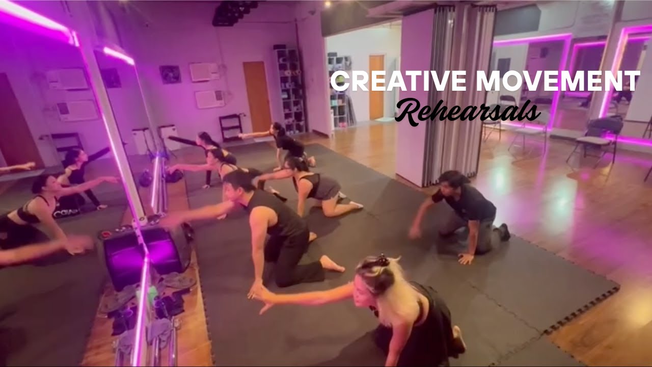 Creative Movement Rehearsals - Recital 2025 (Slipping Through My Fingers by Abba)