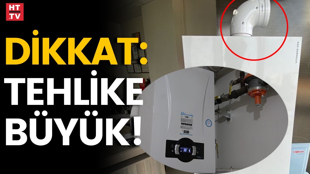 Kombi baca borularına dikkat!
