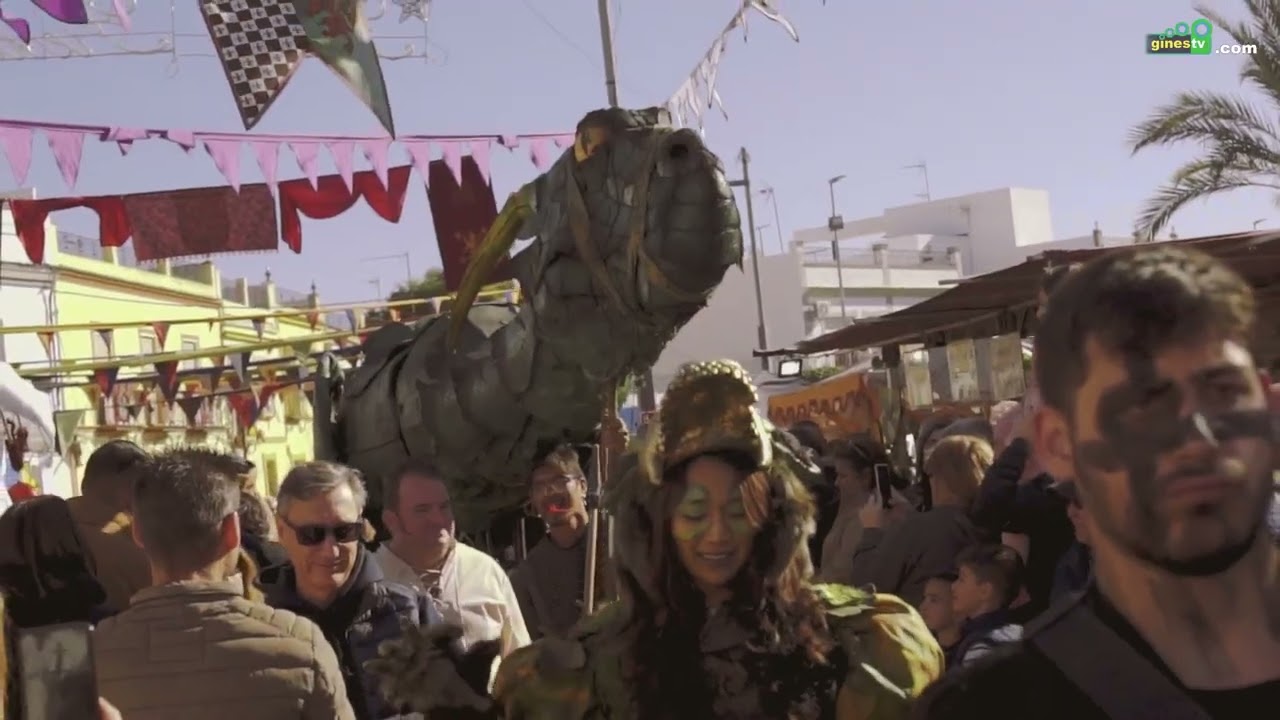 Domingo por la mañana en el Mercado Medieval y Navideño de Gines 2023 (RESUMEN)