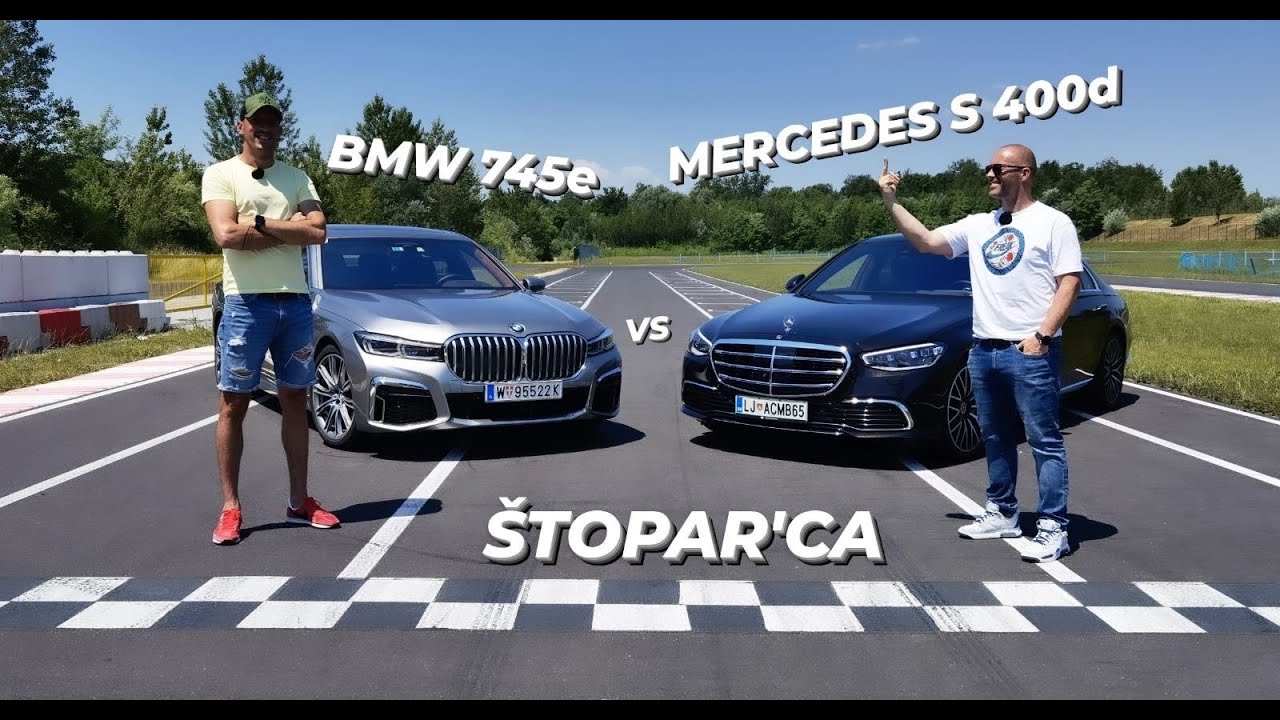 Štopar'ca #5: BMW serije 7 proti MERCEDES razred S - Težkokategornika!