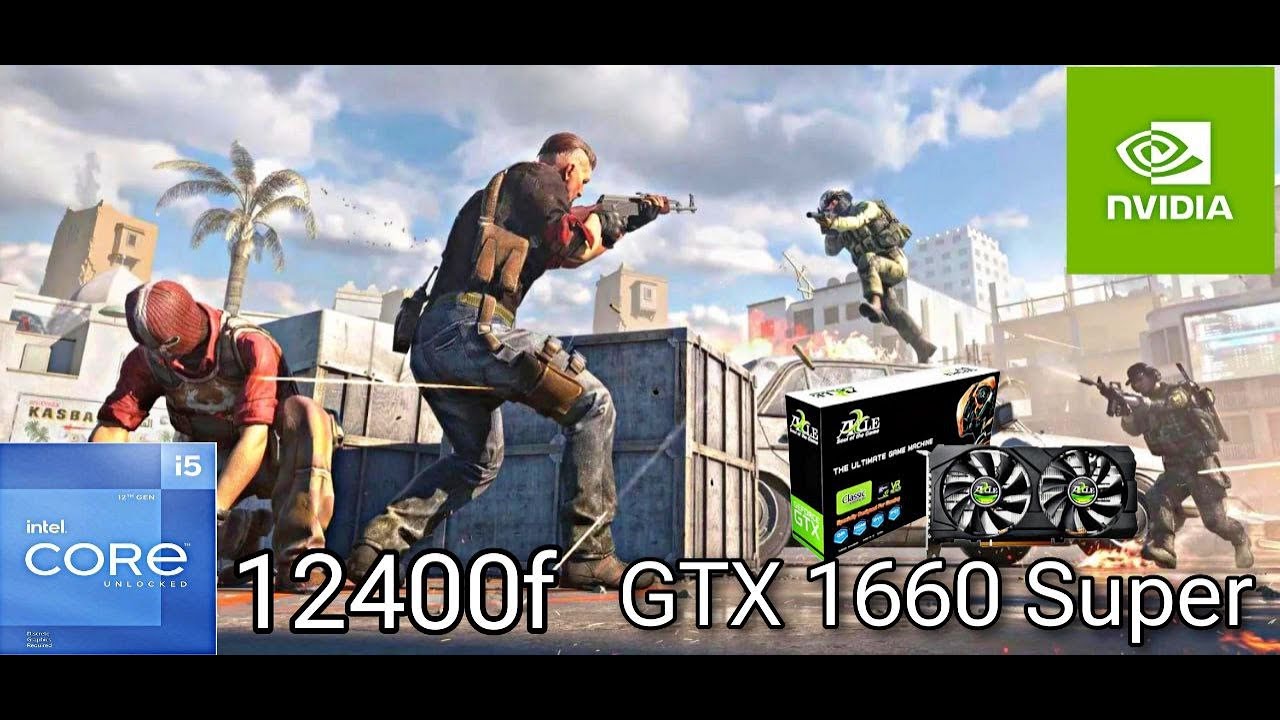 Counter strike 2  GTX 1660 SUPER + i5 12400F
