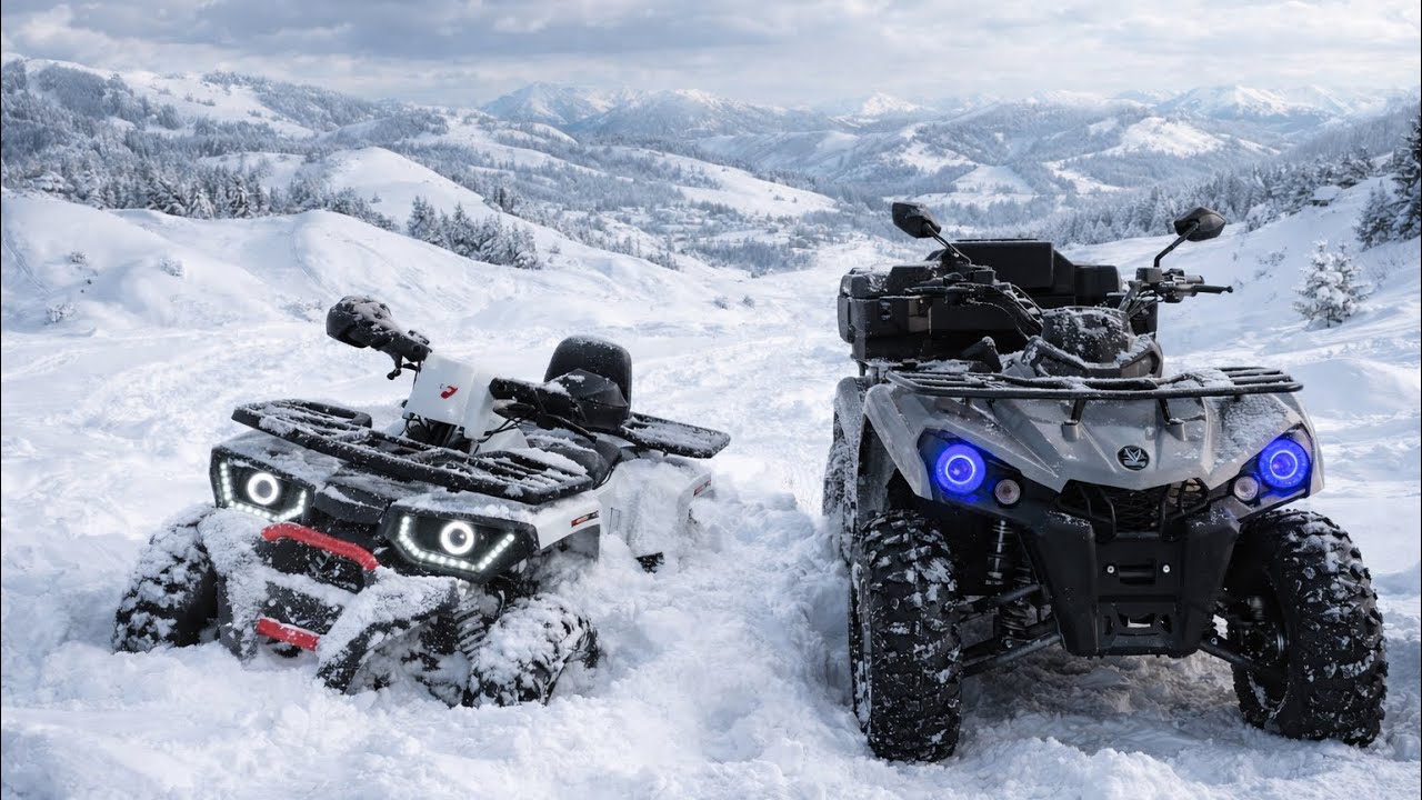 ЗАСТРЯГЛИ В СНІГУ🤯НОВИЙ РОЛИК В 2026РОЦІ❄️ #квадроциклы 