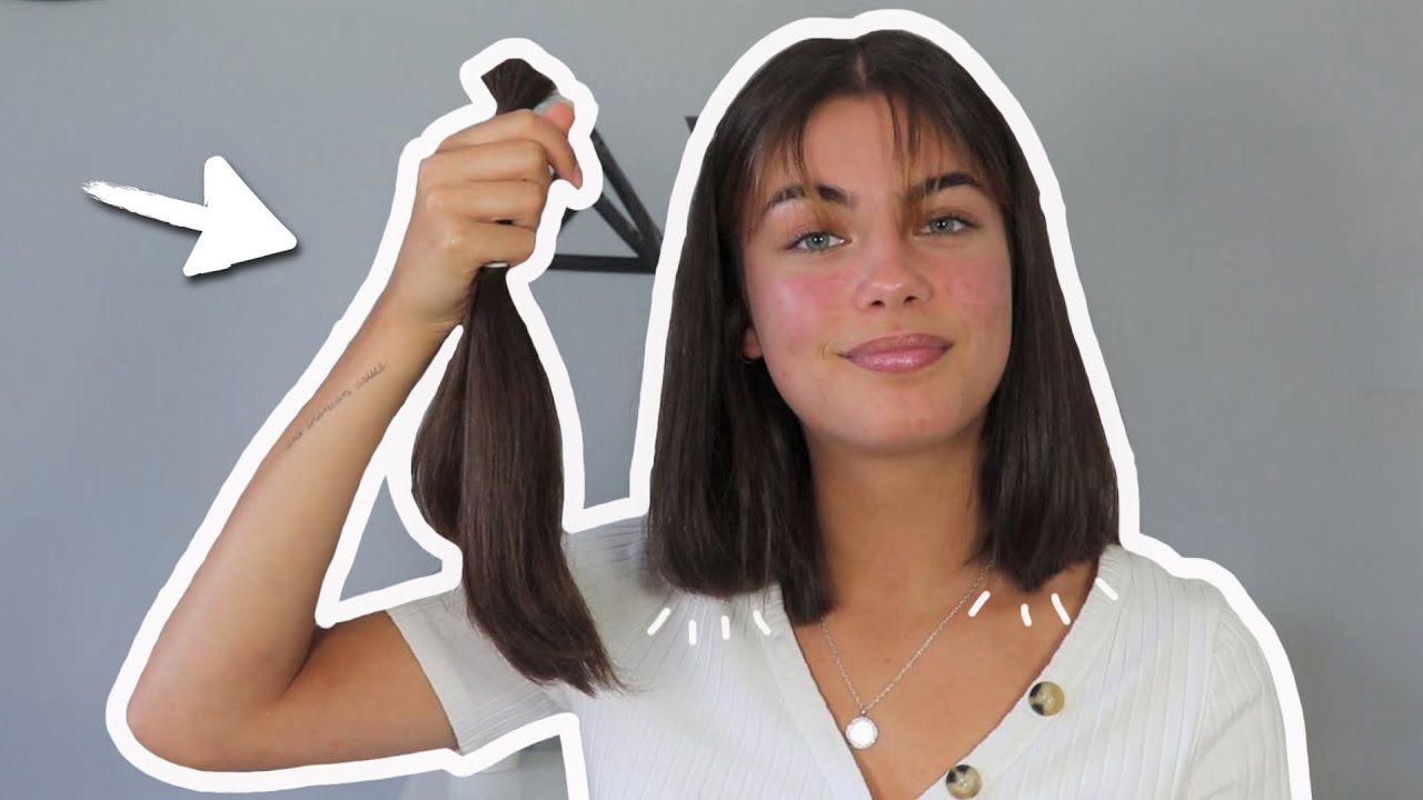 je coupe mes cheveux en répondant à vos questions ♡