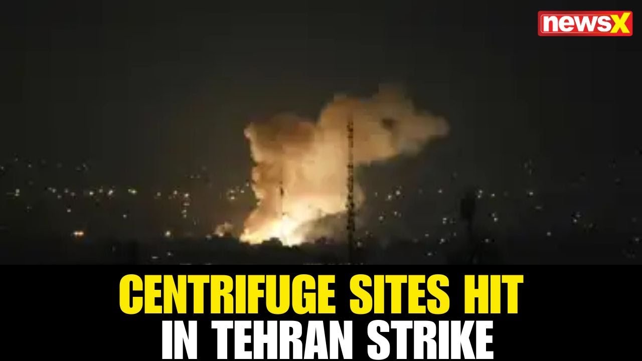 IDF Strikes Tehran: Israel Hits Centrifuge, Weapon Sites in Overnight Air Assault | NewsX
