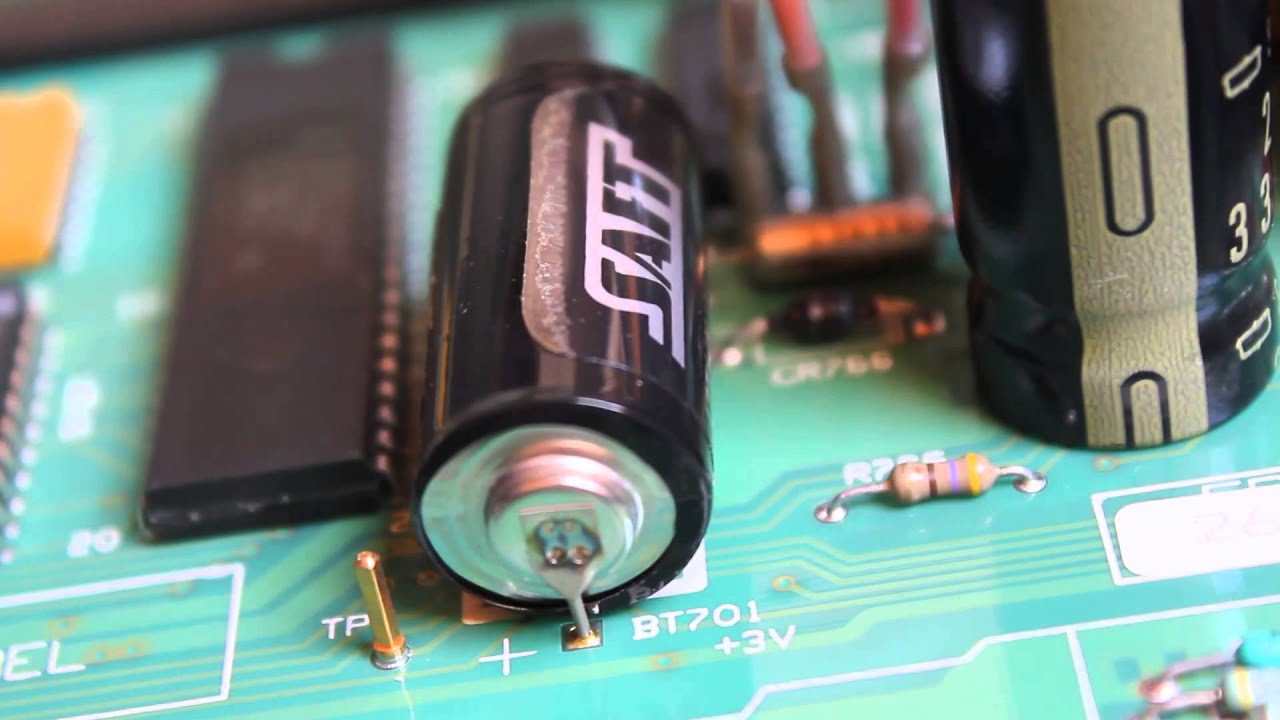 BitBastelei #52 (de) HP 3478A Batterietausch / Speicherkondensator-Hack