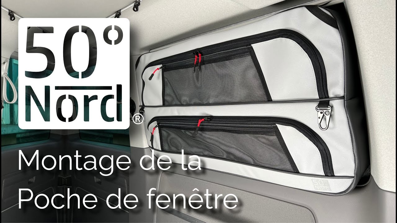 Montage du sac à vitres 50°Nord pour VW California