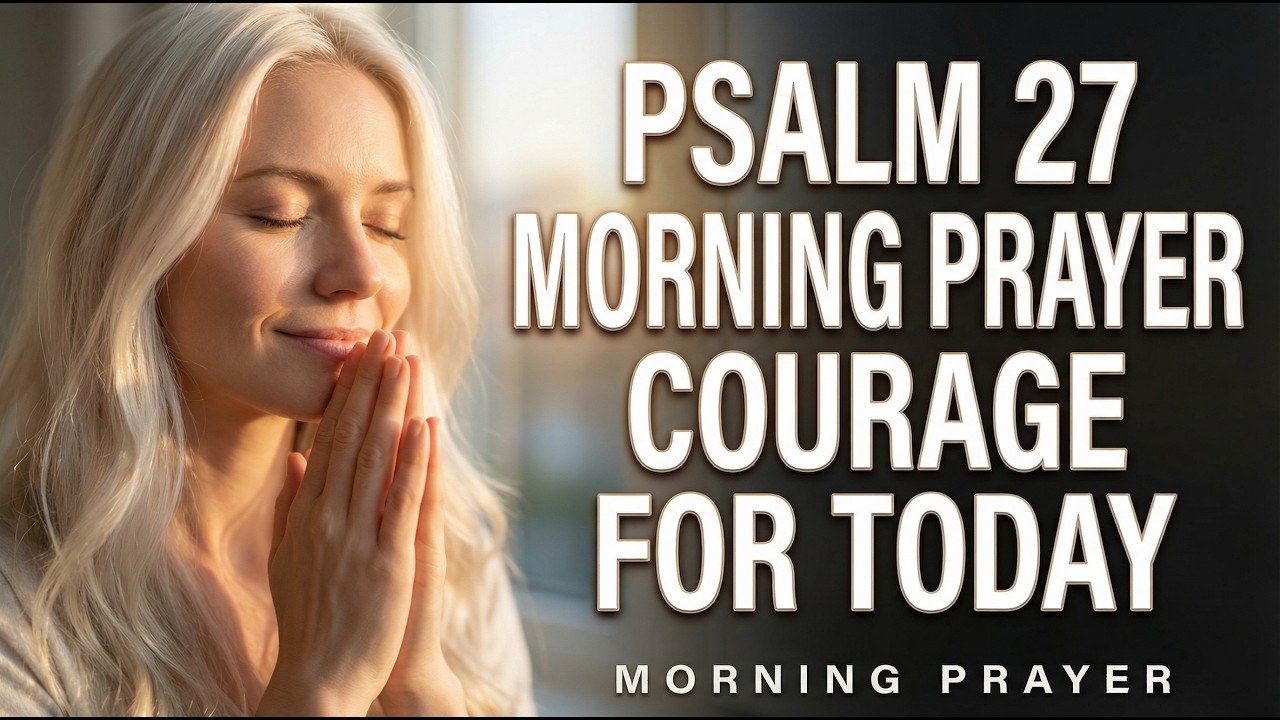 Psalm 27: Morning Prayer for Courage, Confidence, and Victory Over Fear
