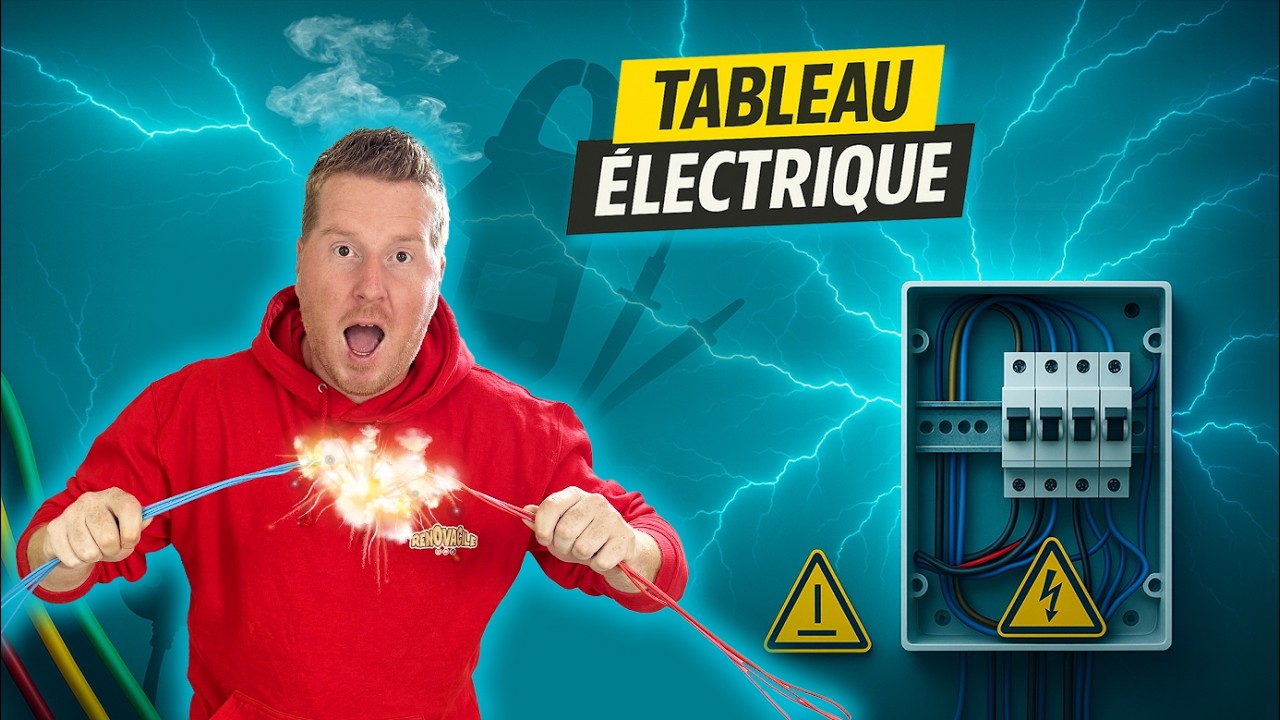 Tableau Électrique : Installation Complète (c'est pas facile !) Norme NF C 15-100 - EP102