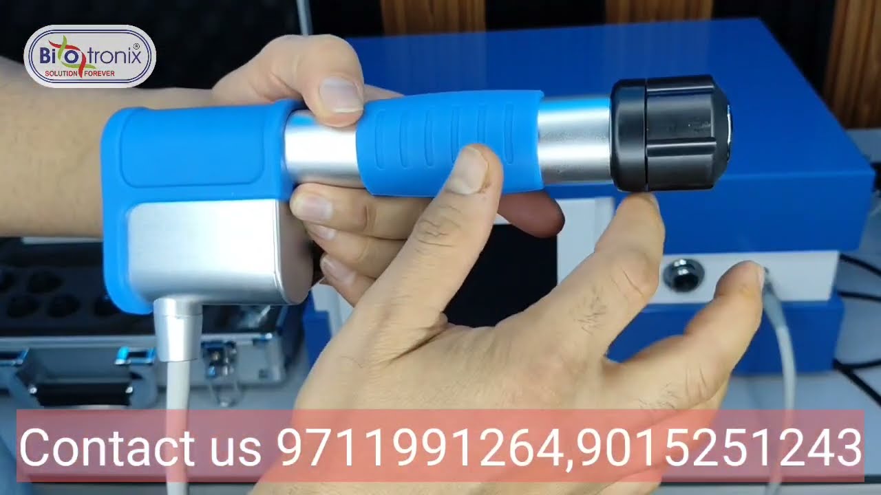 Pneumatic Shockwave Therapy Device for Sports Injury and Pain Management 