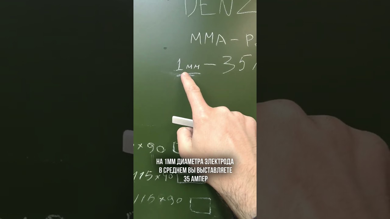Как выставить силу тока при ручной дуговой сварке  #denzel #сварка