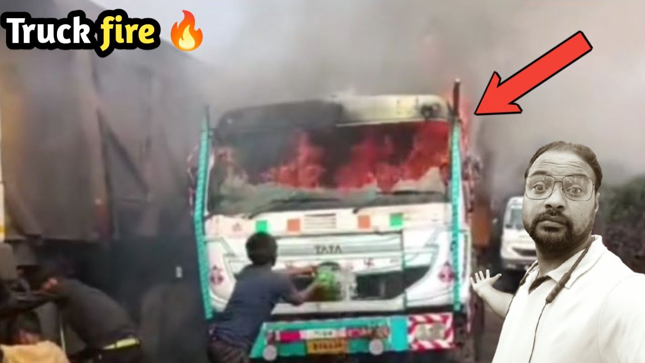 Truck fire 🔥✓ खड़े ट्रक को लगी आग | NEW VLOG • Chill Baba Vlogs 2026