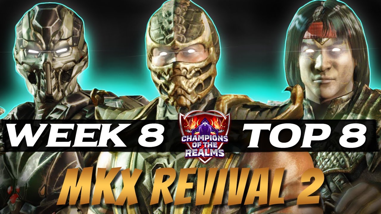 Champions of the Realms: MKX S2 WEEK 8 TOP 8 🔥 Insane Tournament Matches!