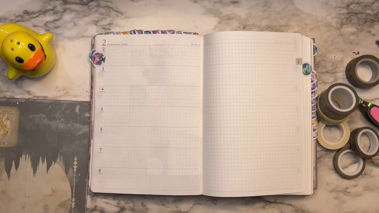 Plan With Me Without Layout Stickers