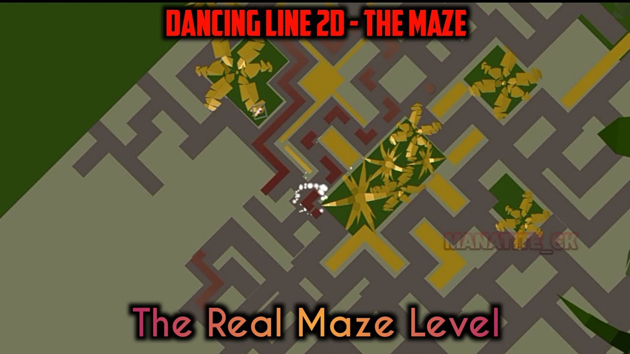 Dancing Line 2D - The Maze